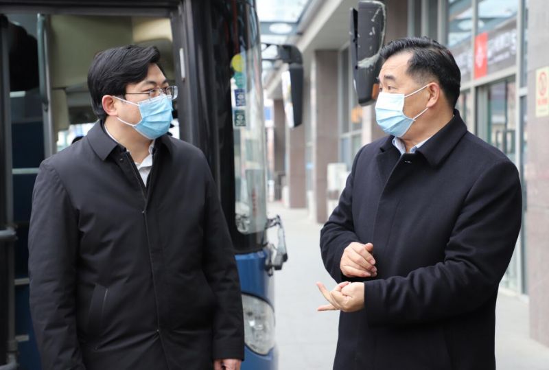 市委常委、武進(jìn)區(qū)委書記喬俊杰督查武進(jìn)汽車站春運(yùn)及疫情防控工作